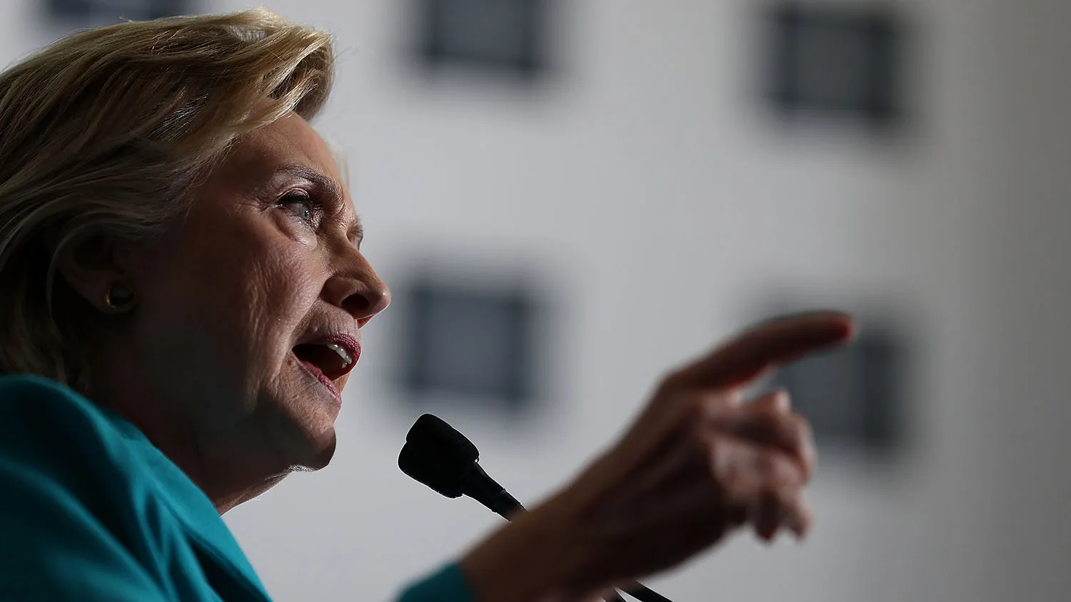 Democratic presidential nominee Hillary Clinton speaks on Aug. 25, 2016, in Reno, Nevada.
