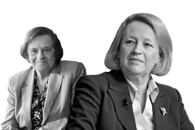 Frankel (left) says that with millions of Americans retiring, higher standards for brokers are needed. Schapiro agrees, but says other issues come first