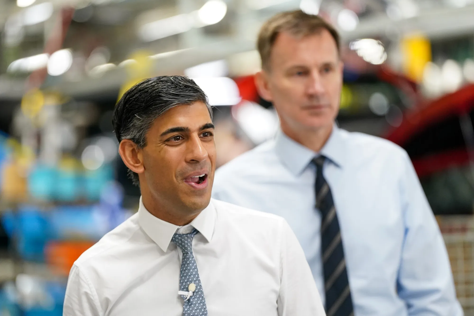 Rishi Sunak and Jeremy Hunt.