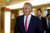 U.K. Exiting The EU Secretary David Davis Meets Chief Negotiator And EU Chief Negotiator Michel Barnier News Conference Following Third Round Of Brexit Talks 