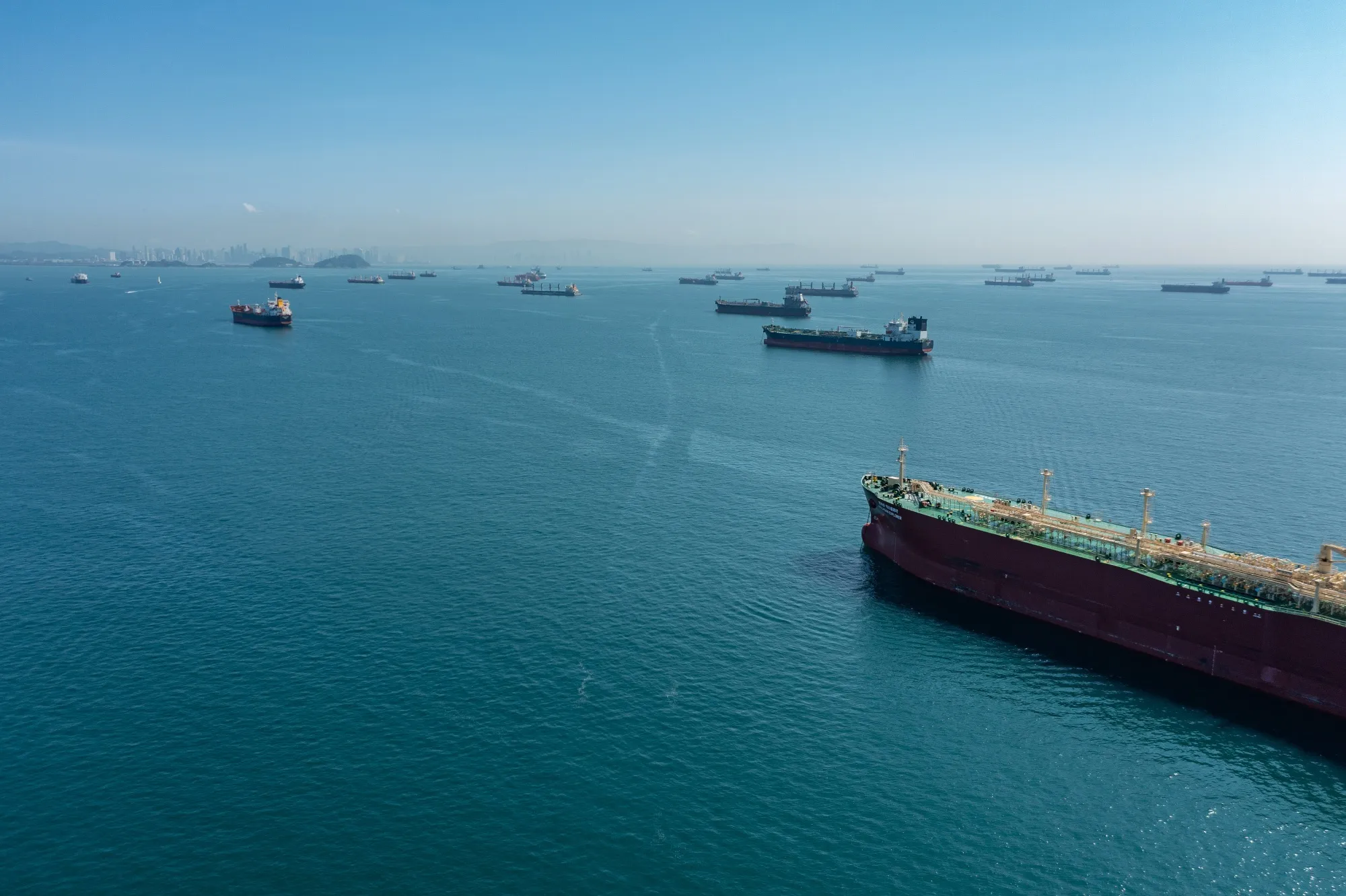 Some ships have had to wait as long as 20 days to get through the canal this year.