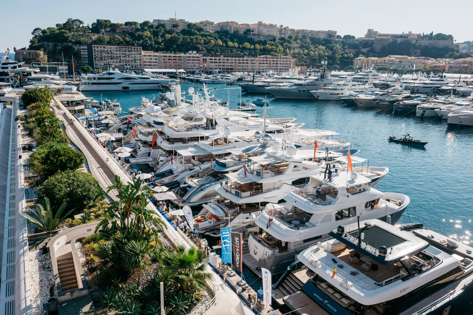 Opening Day Of The Monaco Yacht Show