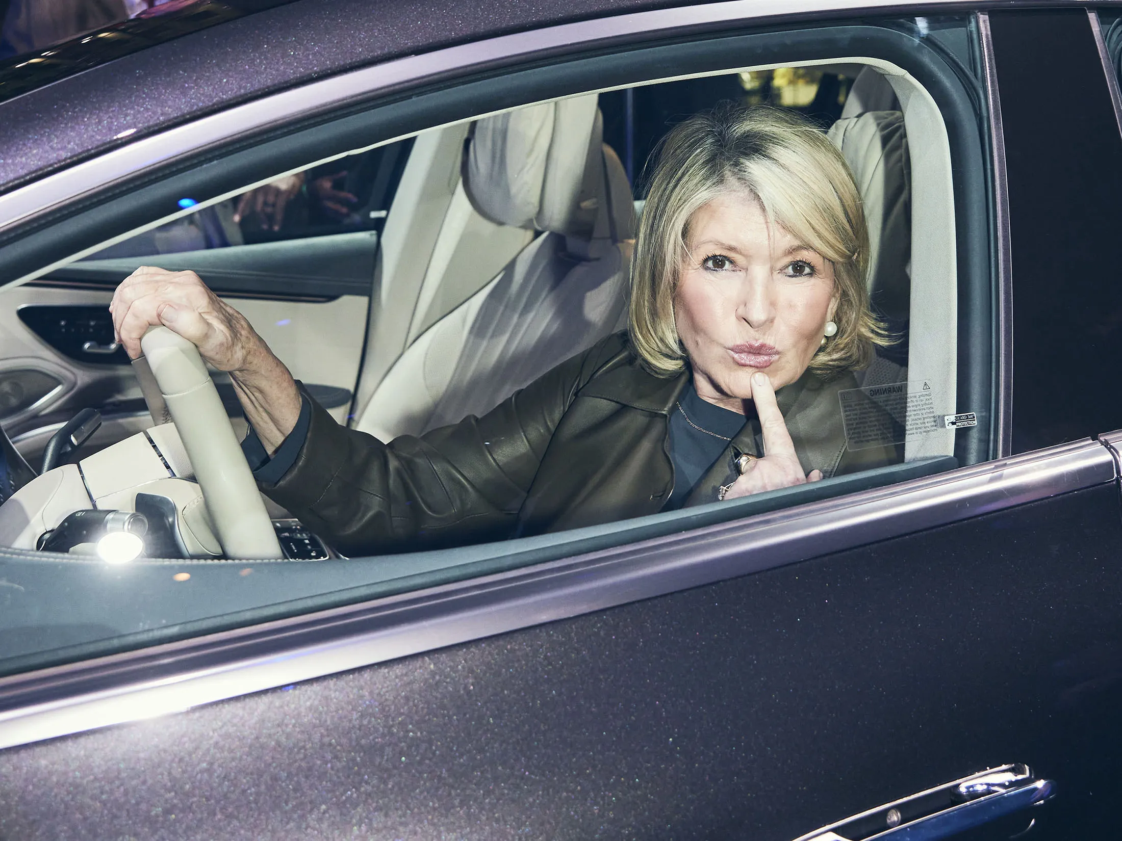 Martha Stewart at the Mercedes-EQ Concert Experience with Alicia Keys on Nov.&nbsp;6, 2021, in New York City.
