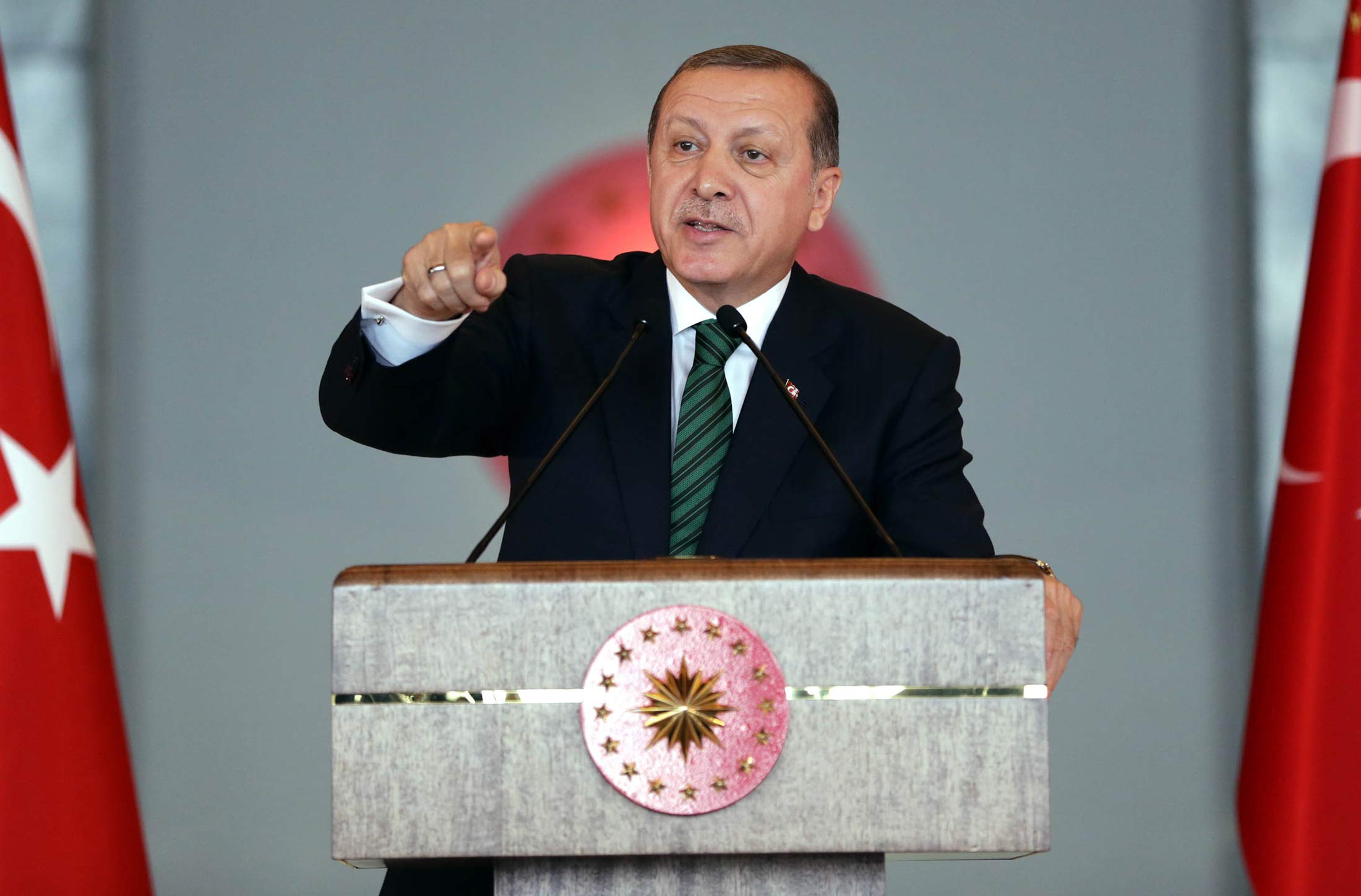 President of Turkey Recep Tayyip Erdogan.
