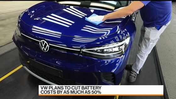 VW Plans to Be Battery Juggernaut in $29 Billion Answer to Tesla