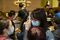 Temperature Screening At A Hong Kong Restaurant As Coronavirus Fear Spreads
