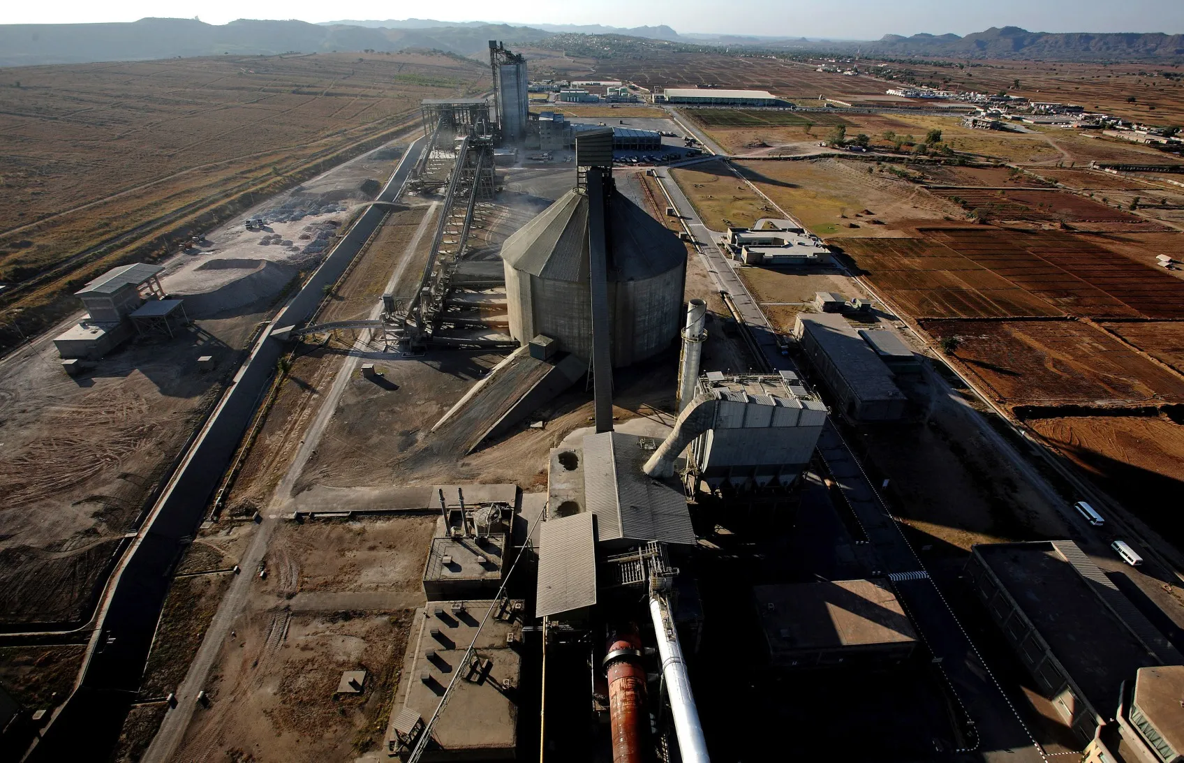 The D.G. Khan Cement plant in Kalar Kahar, Pakistan.