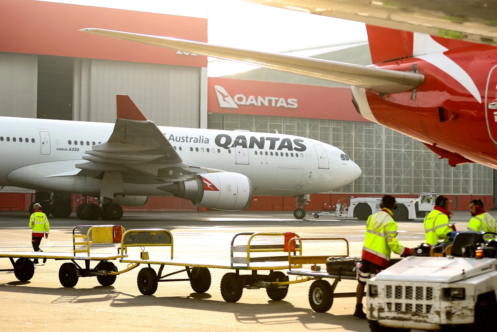 Qantas Operations at Sydney Airport As Airline Is Set to Emerge From Covid Mess Stronger Than Ever