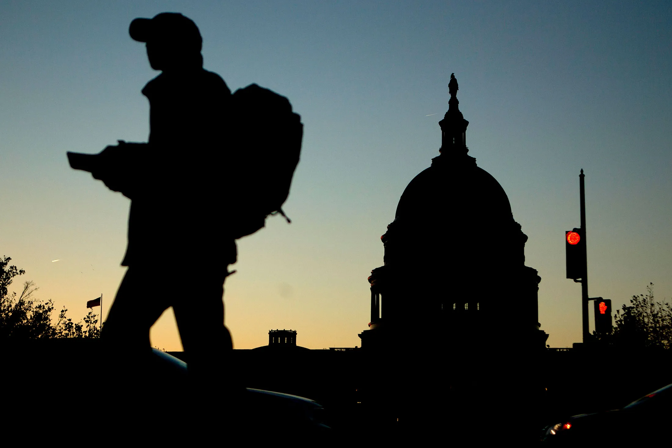 The U.S. Capitol building in Washington, D.C.

