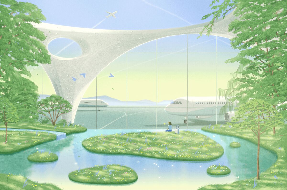 How Airports Are Using Design to Reduce Traveler Stress