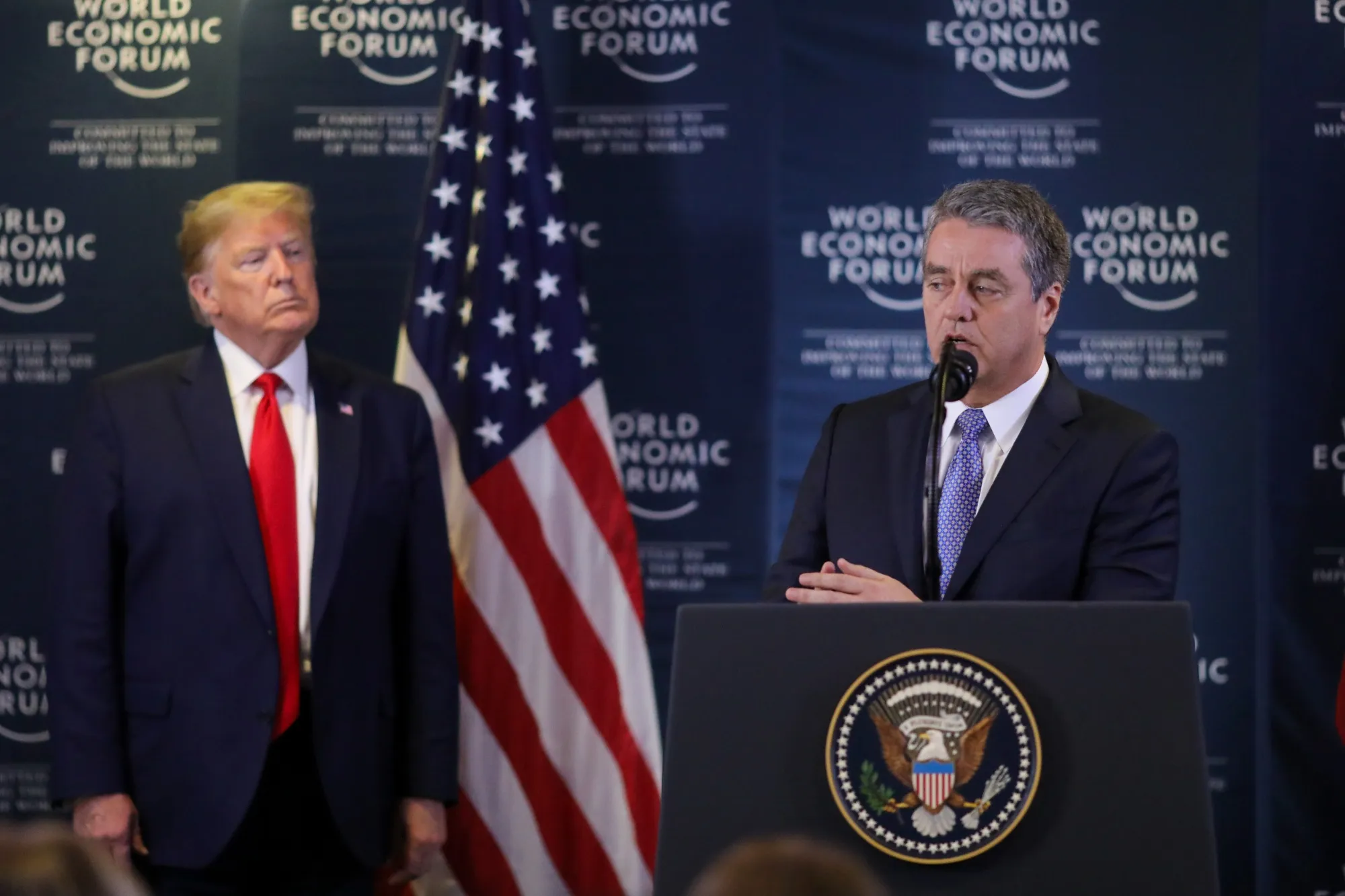 Day Two Of The World Economic Forum (WEF) 2020