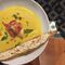 Lobster studded squash soup: New at the new Union Square Cafe.