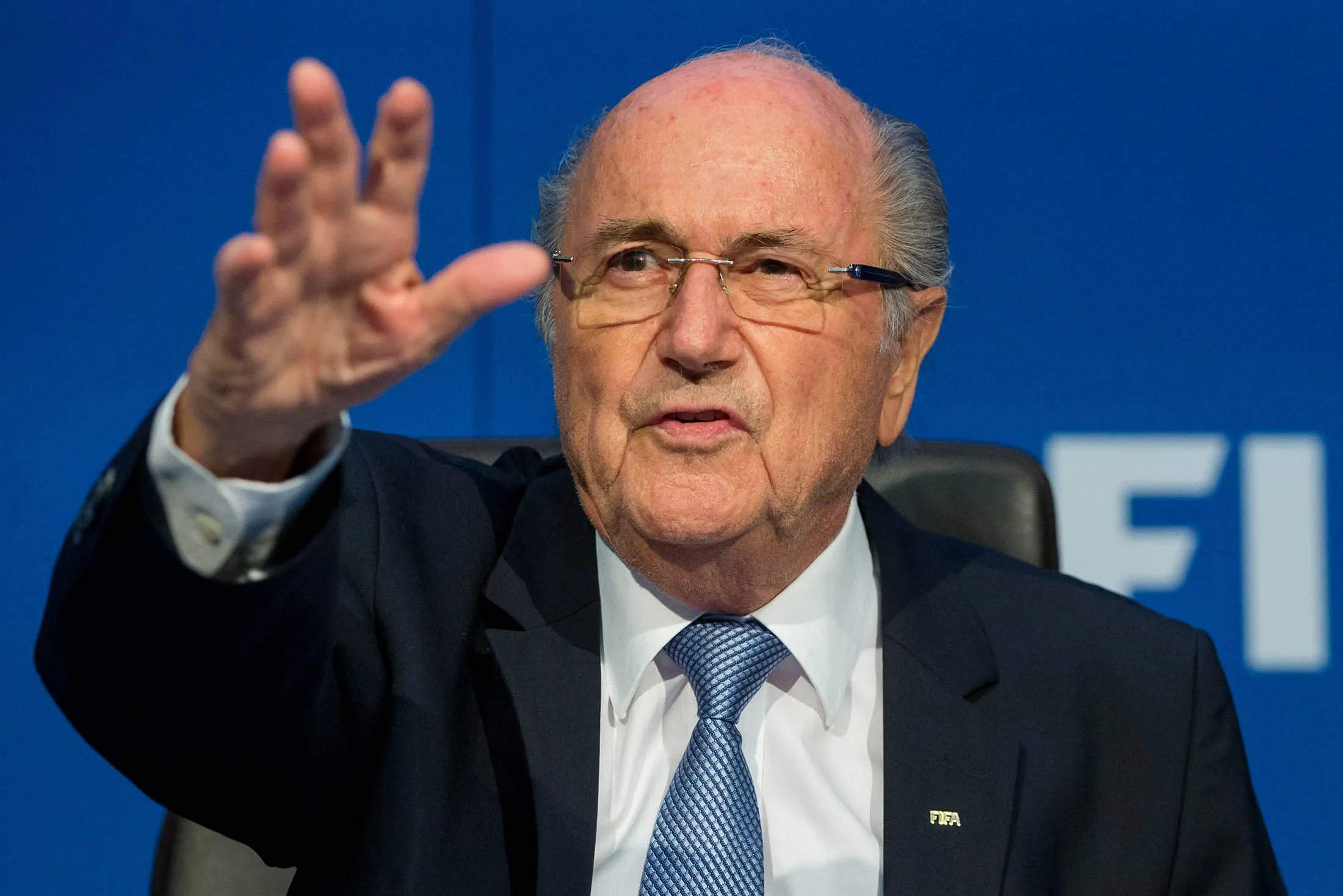 FIFA President Joseph S. Blatter.
