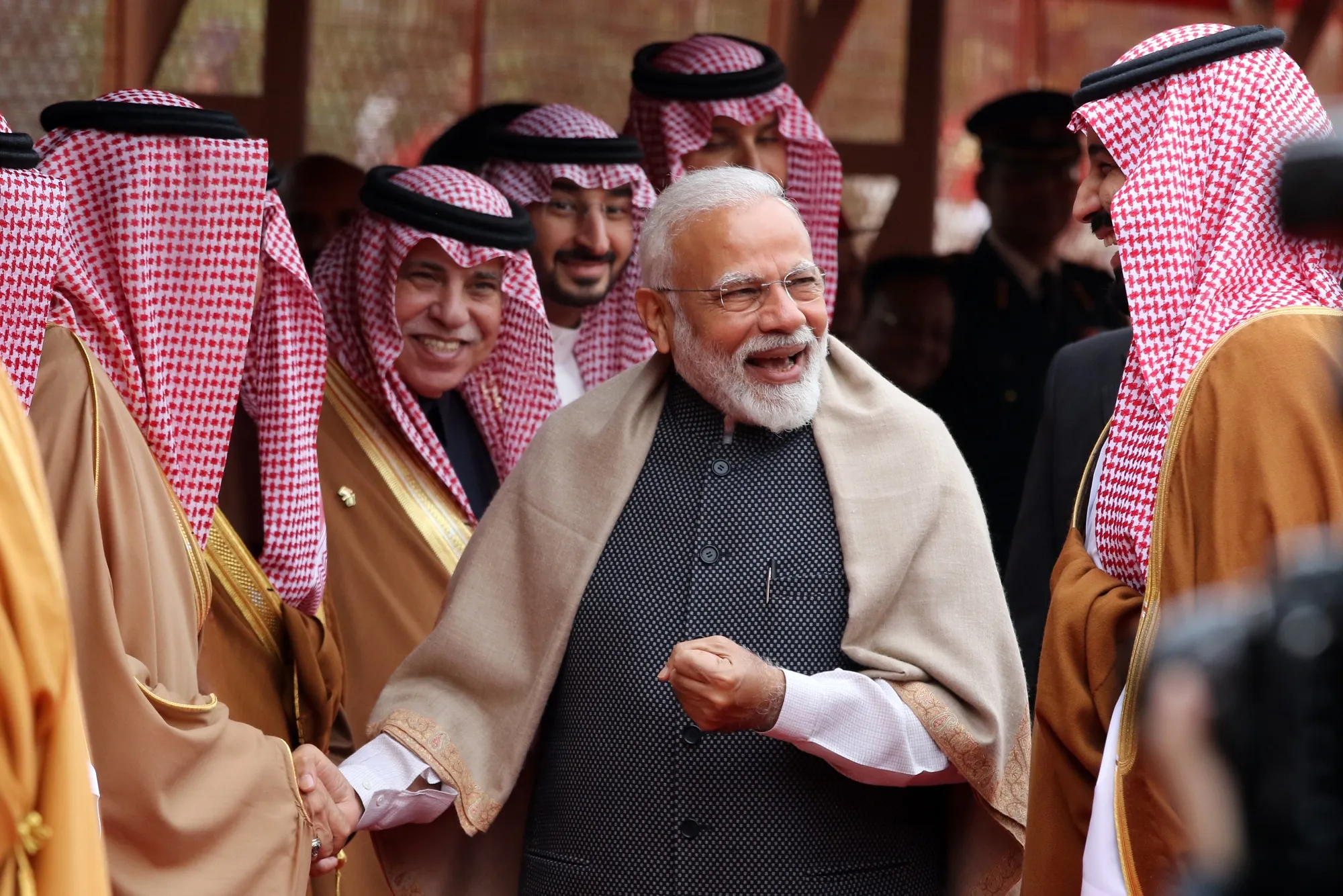 Modi has reveled in relations with Saudi Arabia and other Muslim countries.