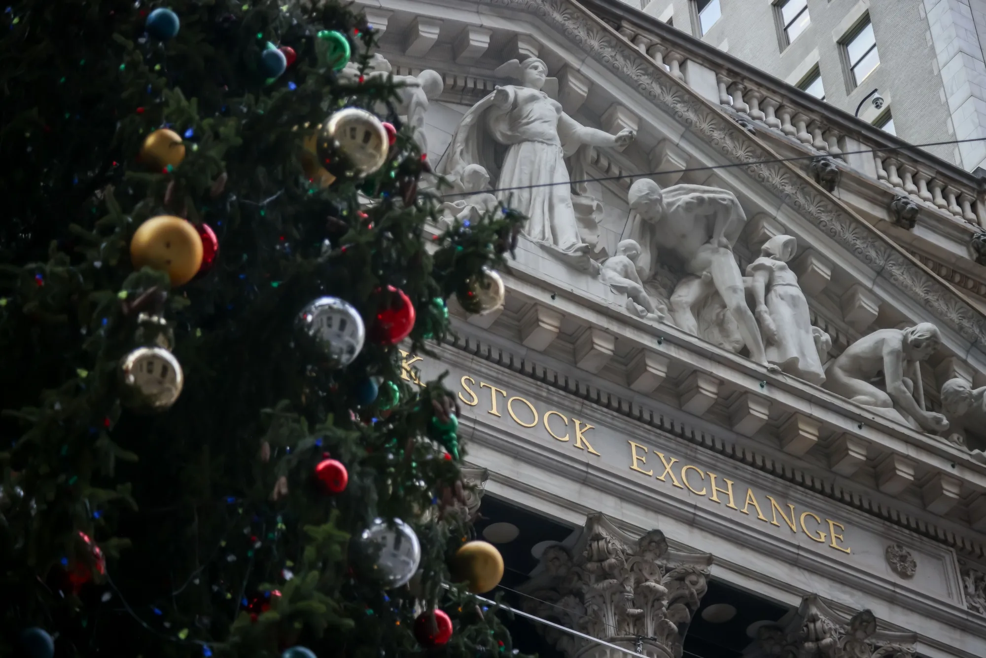 The New York Stock Exchange.