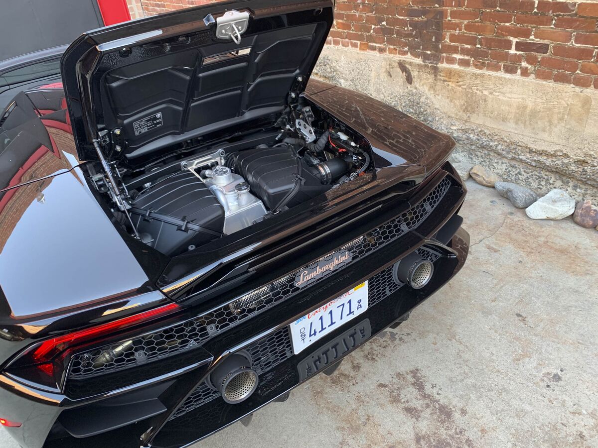 lamborghini huracan luggage