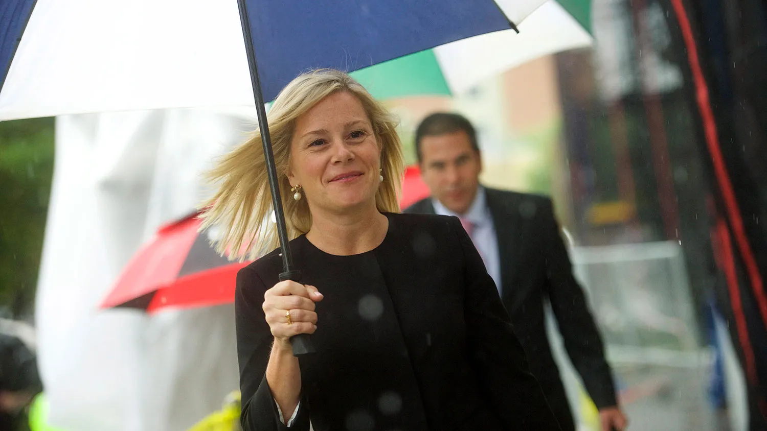 Bridget Anne Kelly, the former deputy chief of staff to New Jersey Governor Chris Christie, arrives at court on Sept. 19, 2016, in Newark, New Jersey.
