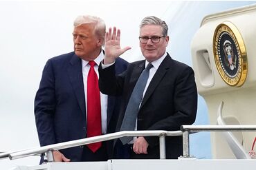 U.S. President Donald Trump Visits Scotland For Rounds Of Golf And Trade Talks