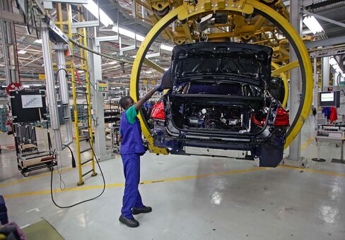 Automobile Manufacture At BMW AG's Rosslyn Plant