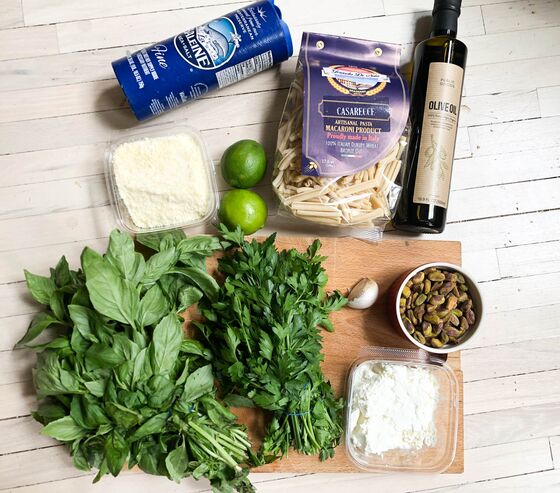 Refresh Your Next Batch of Pesto by Adding Pistachios and Lime