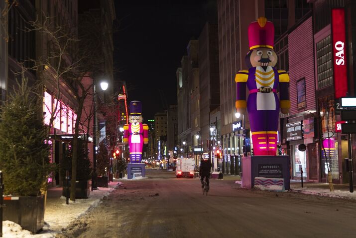 Quebec Resorts To Curfew Again To Slow Covid Hospitalizations