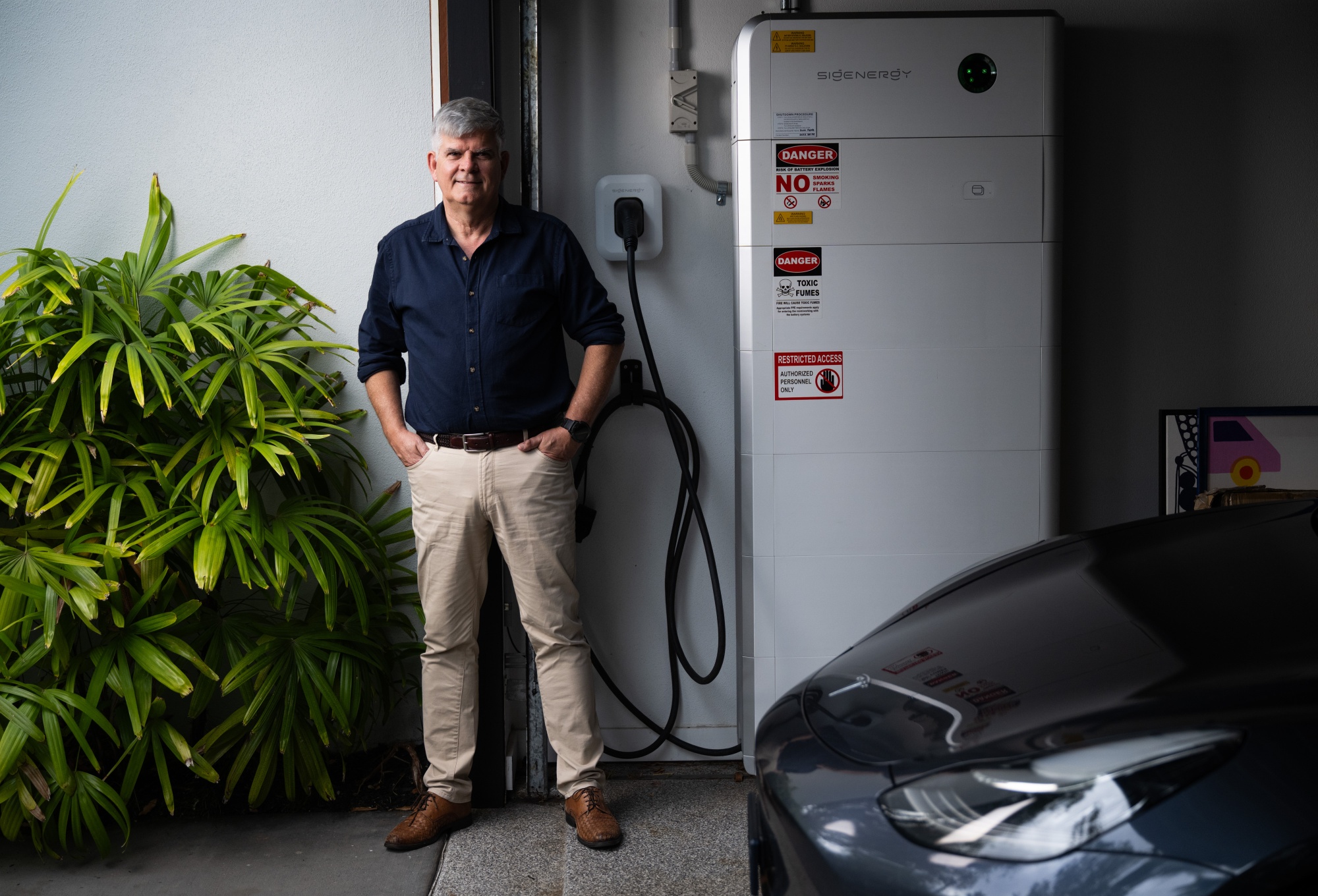 Australian Mark Purcell sees an opportunity in power with AI and batteries.