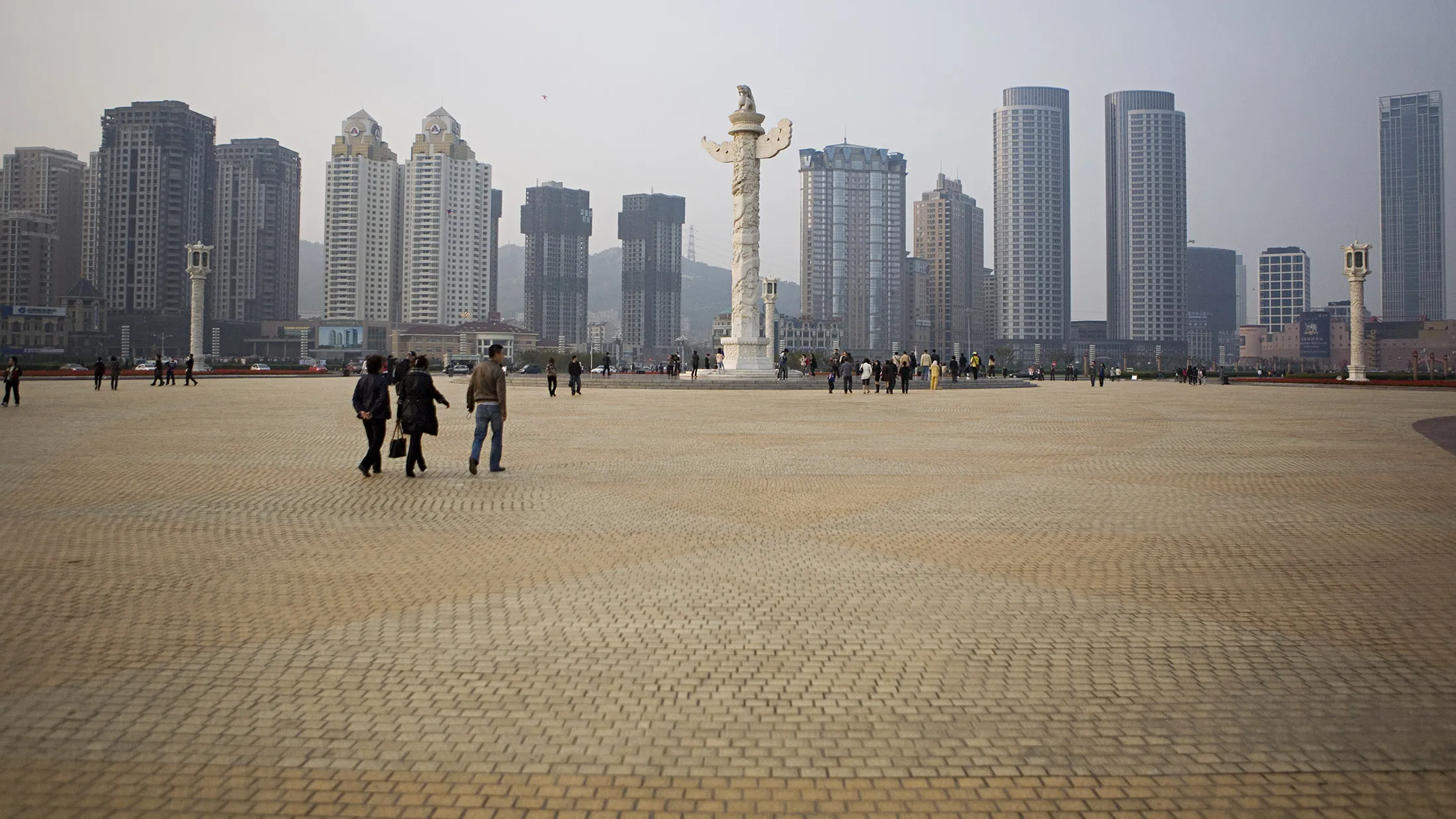 Xinghai square, Dalian.
