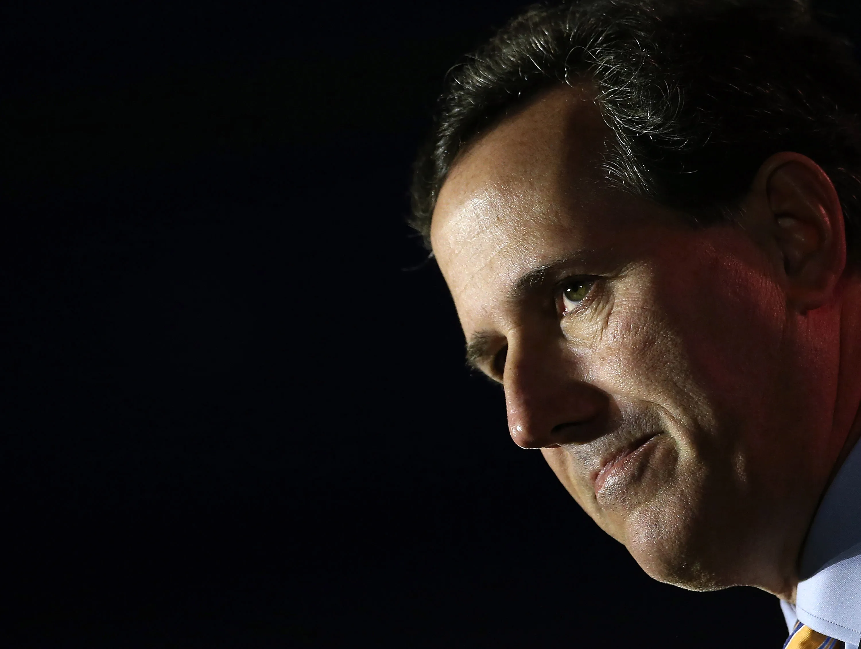 NEW ORLEANS, LA - MAY 31: Former U.S. sen. Rick Santorum (R-PA) speaks during the final day of the 2014 Republican Leadership Conference on May 31, 2014 in New Orleans, Louisiana. Some of the biggest names in the Republican Party made appearances at the 2014 Republican Leadership Conference, which hosts 1,500 delegates from across the country through May 31.
