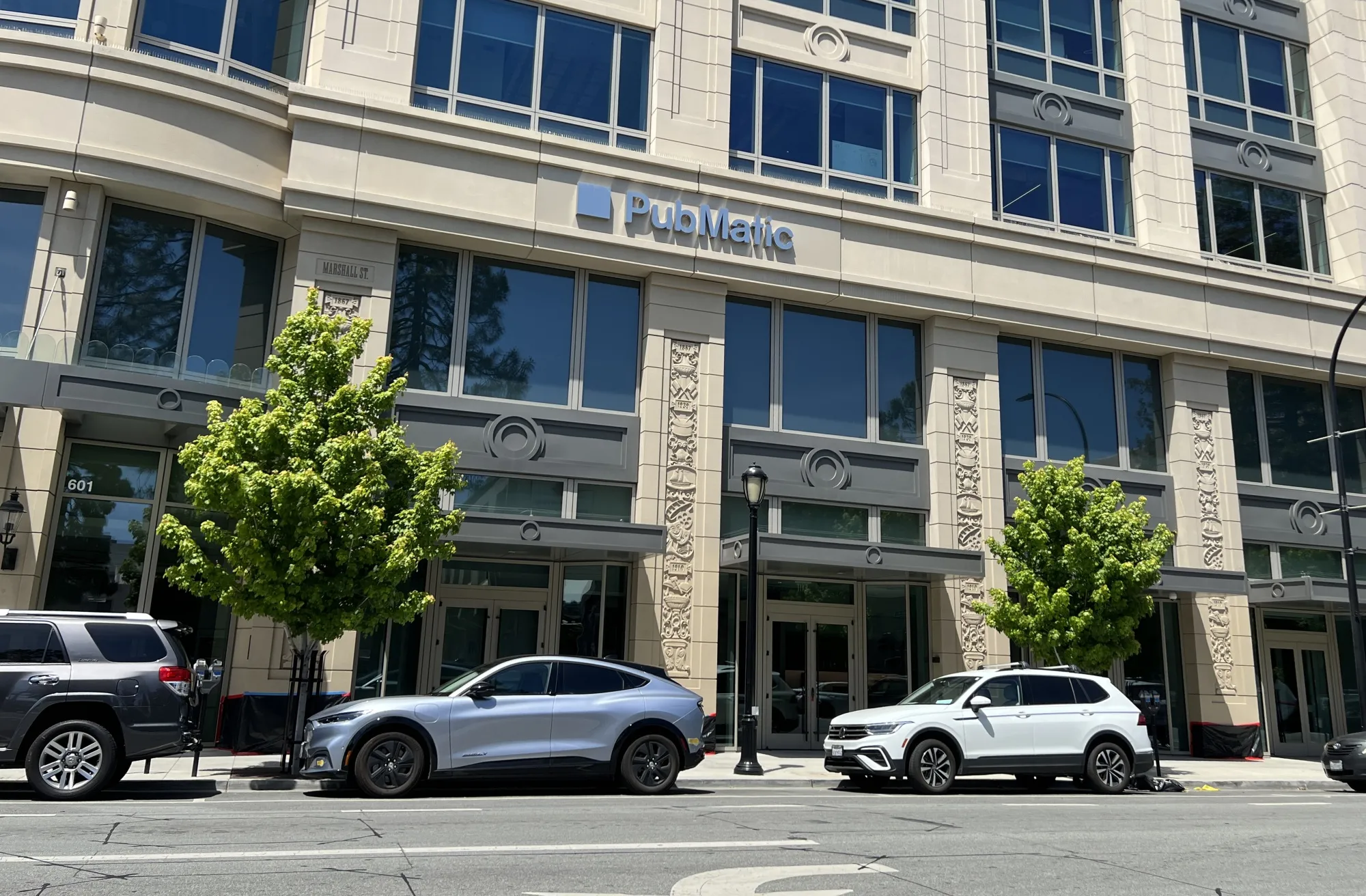 PubMatic office building in Redwood City, California.