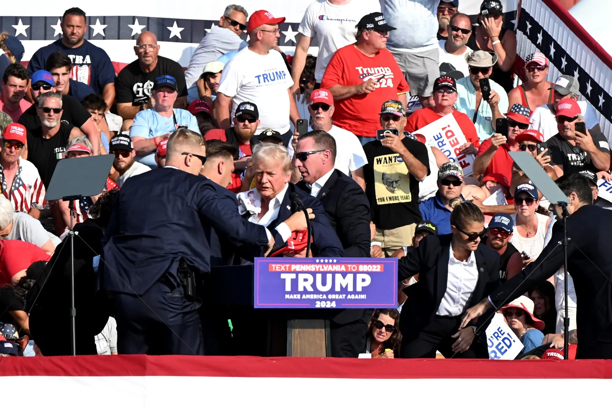 Secret Service Says Trump Is 'Safe' After 'Incident' At Rally