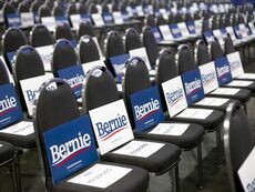 Bernie Sanders Holds Rally Ahead Of Michigan Primary 