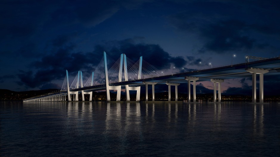 The New NY Bridge, a $4 billion project to replace New York's Tappan Zee bridge, will feature custom LED lighting.