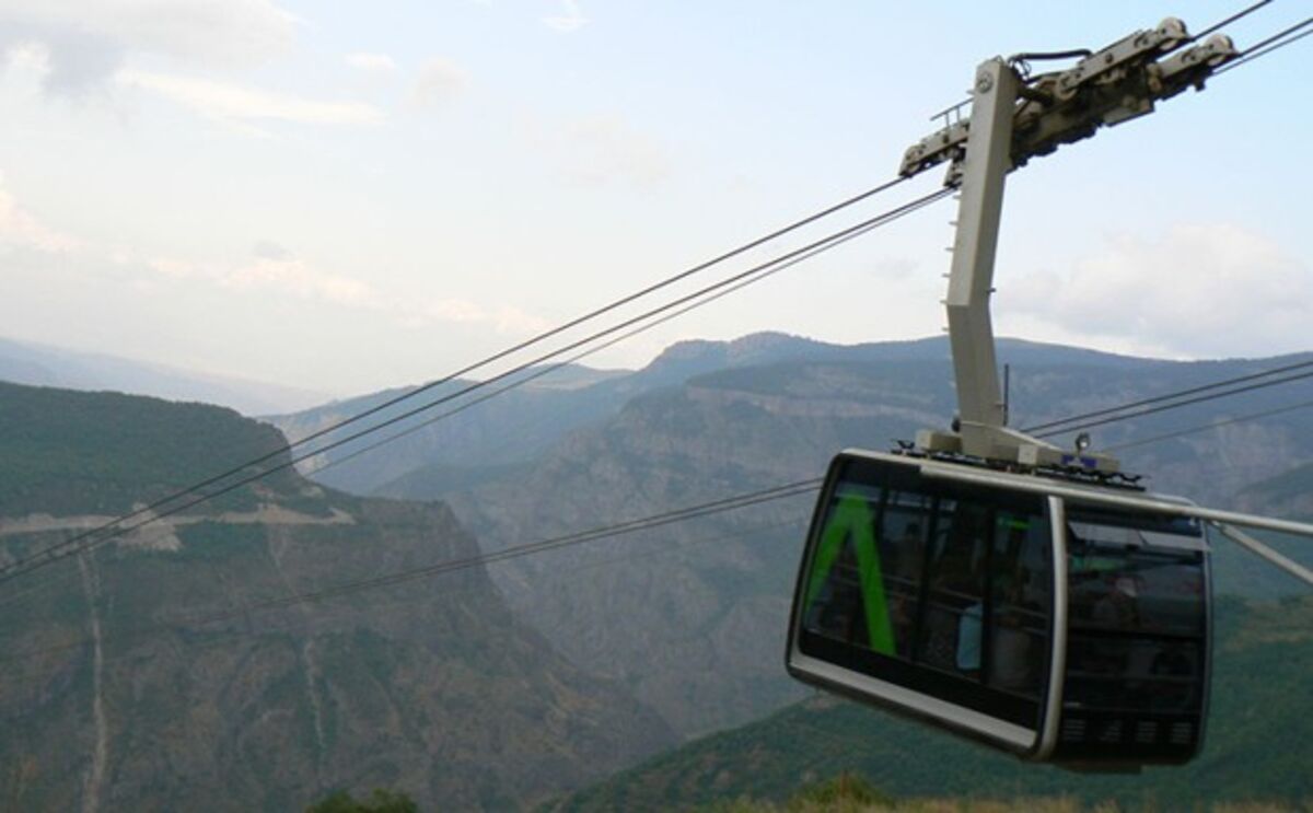 How a Record-Breaking Aerial Tramway Helped Save a Centuries-Old Armenian  Monastery, Travel