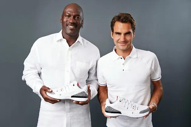 Nike's Genius Michael Jordan-Roger Federer Mashup