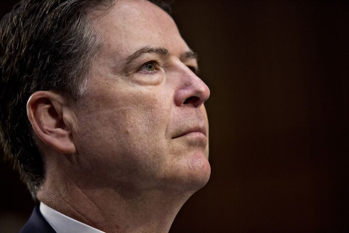 Former FBI Director James Comey Testifies Before Senate Intelligence Committee