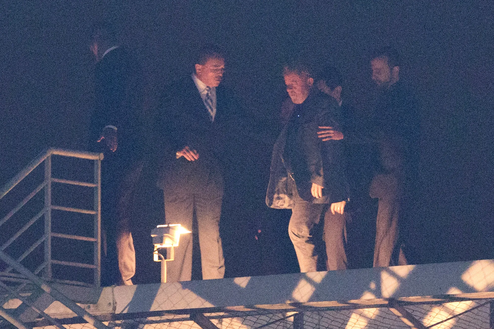 Luiz Inacio Lula da Silva arrives at the the Federal Police headquarters on Saturday, April 7.
