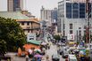 Lagos Business District as Nigerian Inflation Hits Almost 18-year High