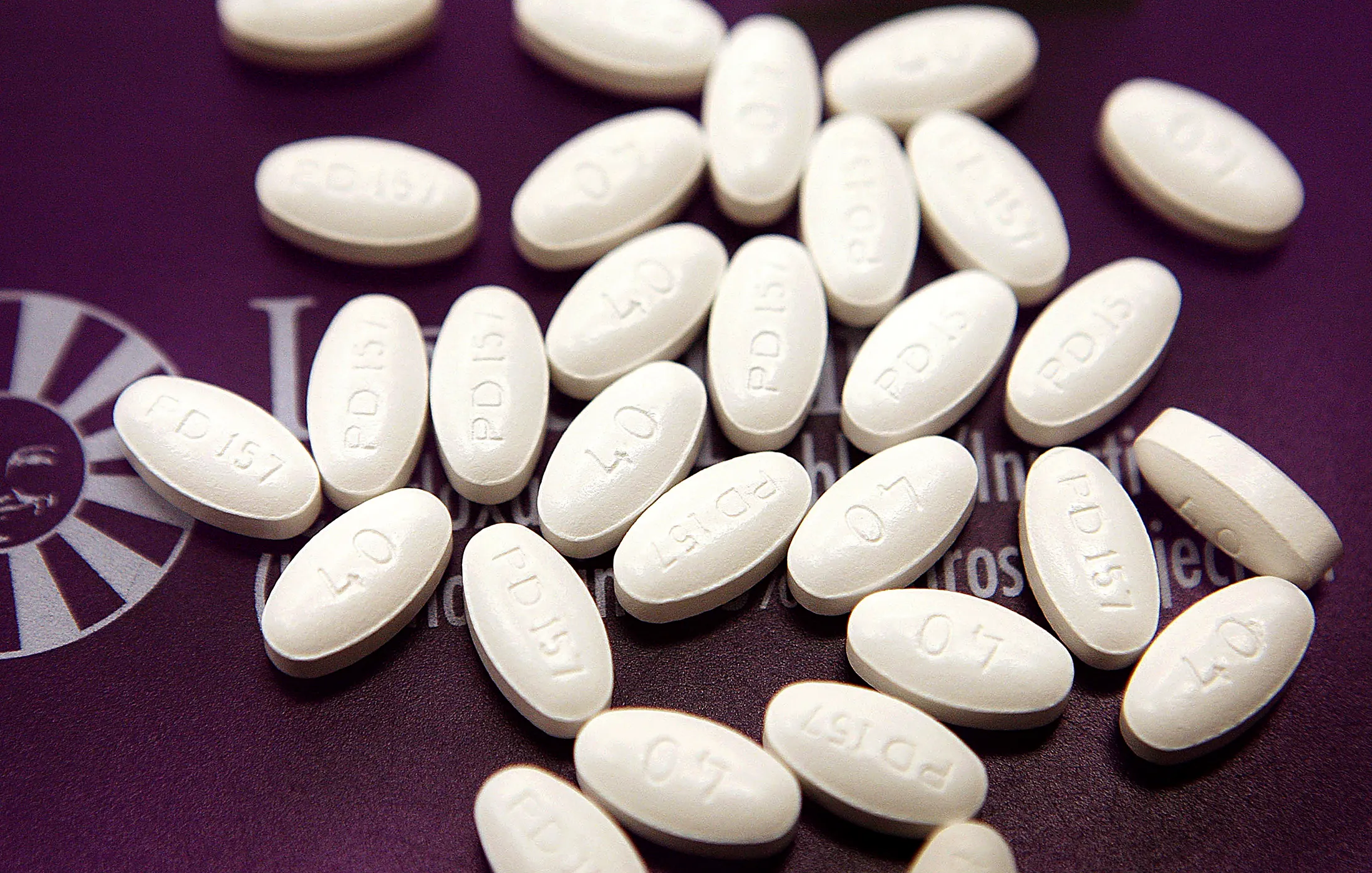 Pfizer's cholesterol drug Lipitor.
