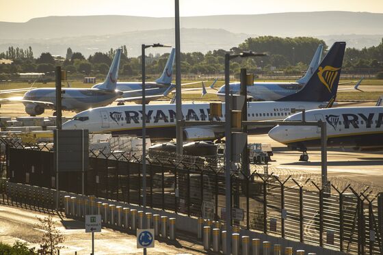 Ryanair Cuts Flights, Others Weigh Capacity Amid Virus Surge
