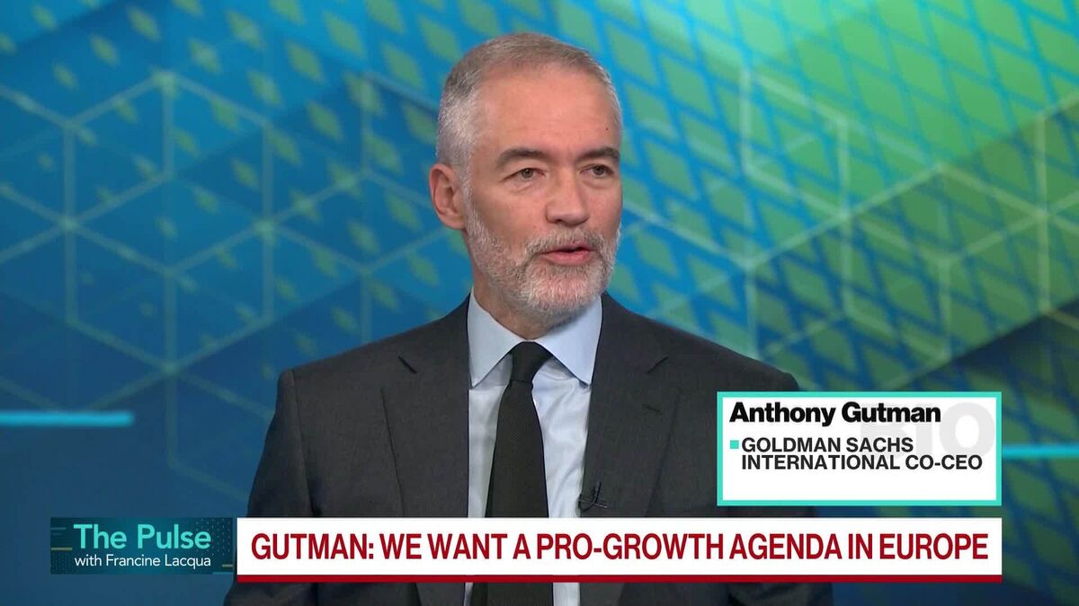 Goldman Sachs Intl. Says Europe Has a 'Huge Opportunity'