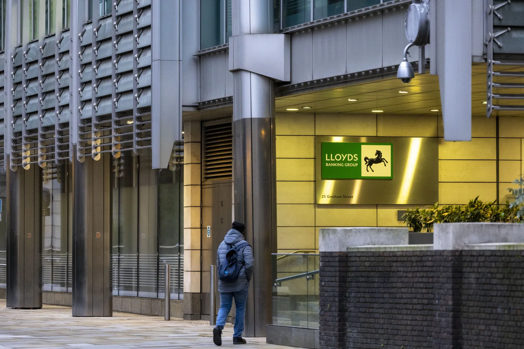 The headquarters of Lloyds Banking Group Plc in London.