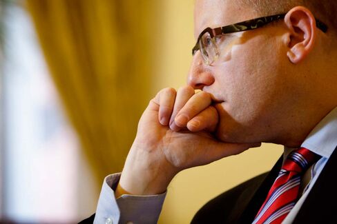 Incoming Czech Prime Minister Bohuslav Sobotka Interview