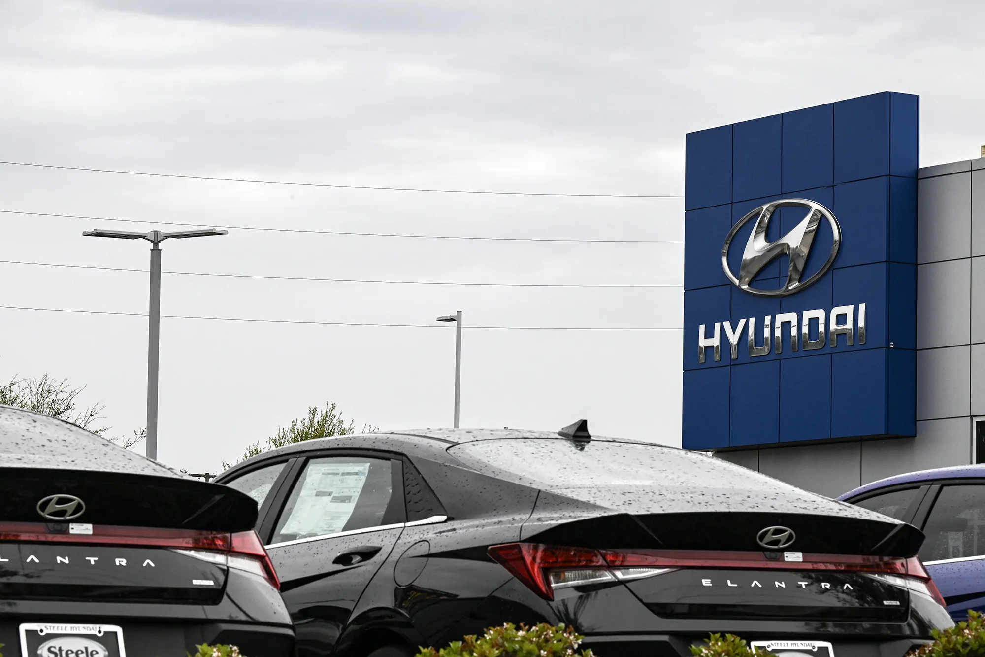 A Hyundai dealership in Houston, Texas.