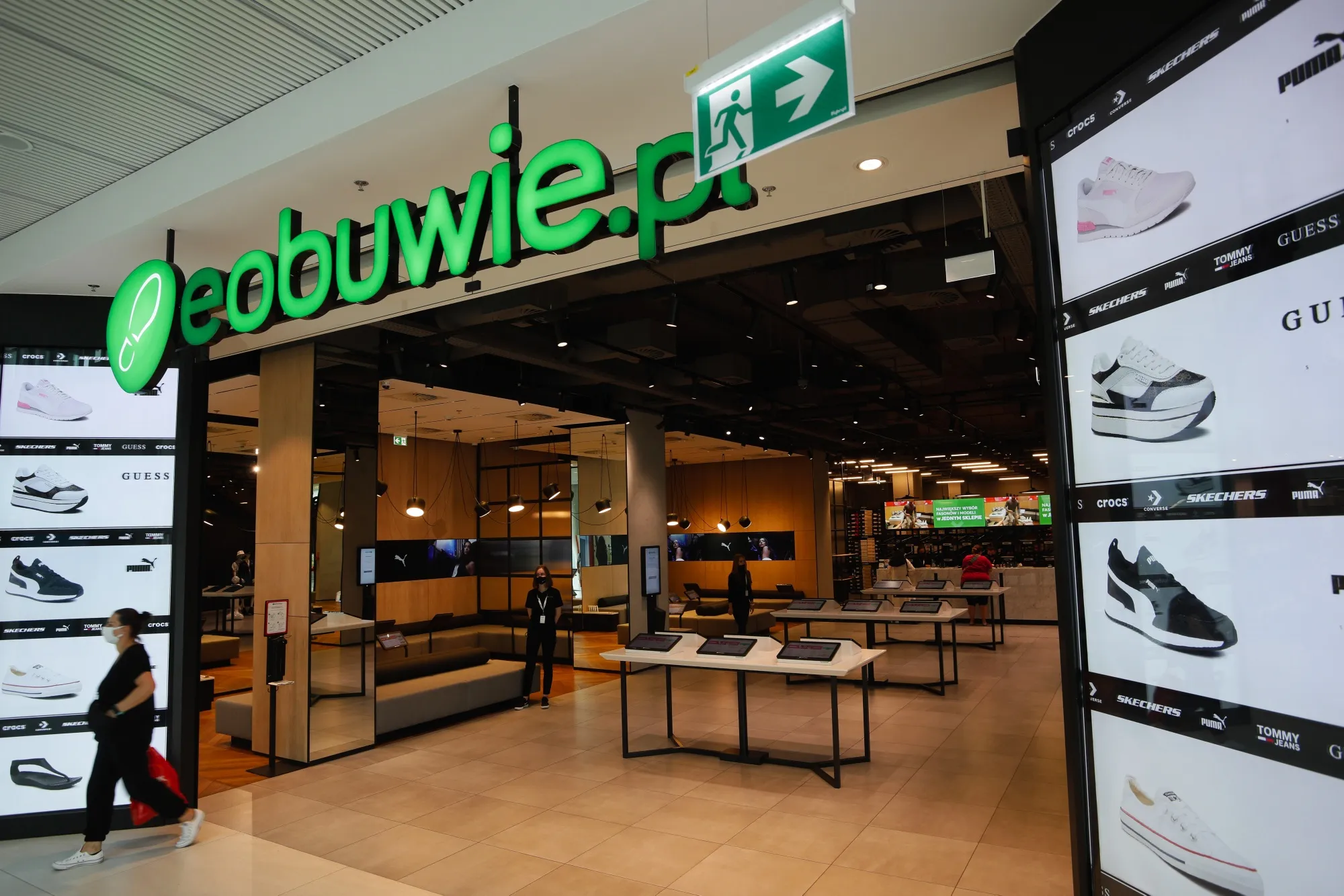 A Eobuwie shoe store, operated by CCC SA, in Warsaw.