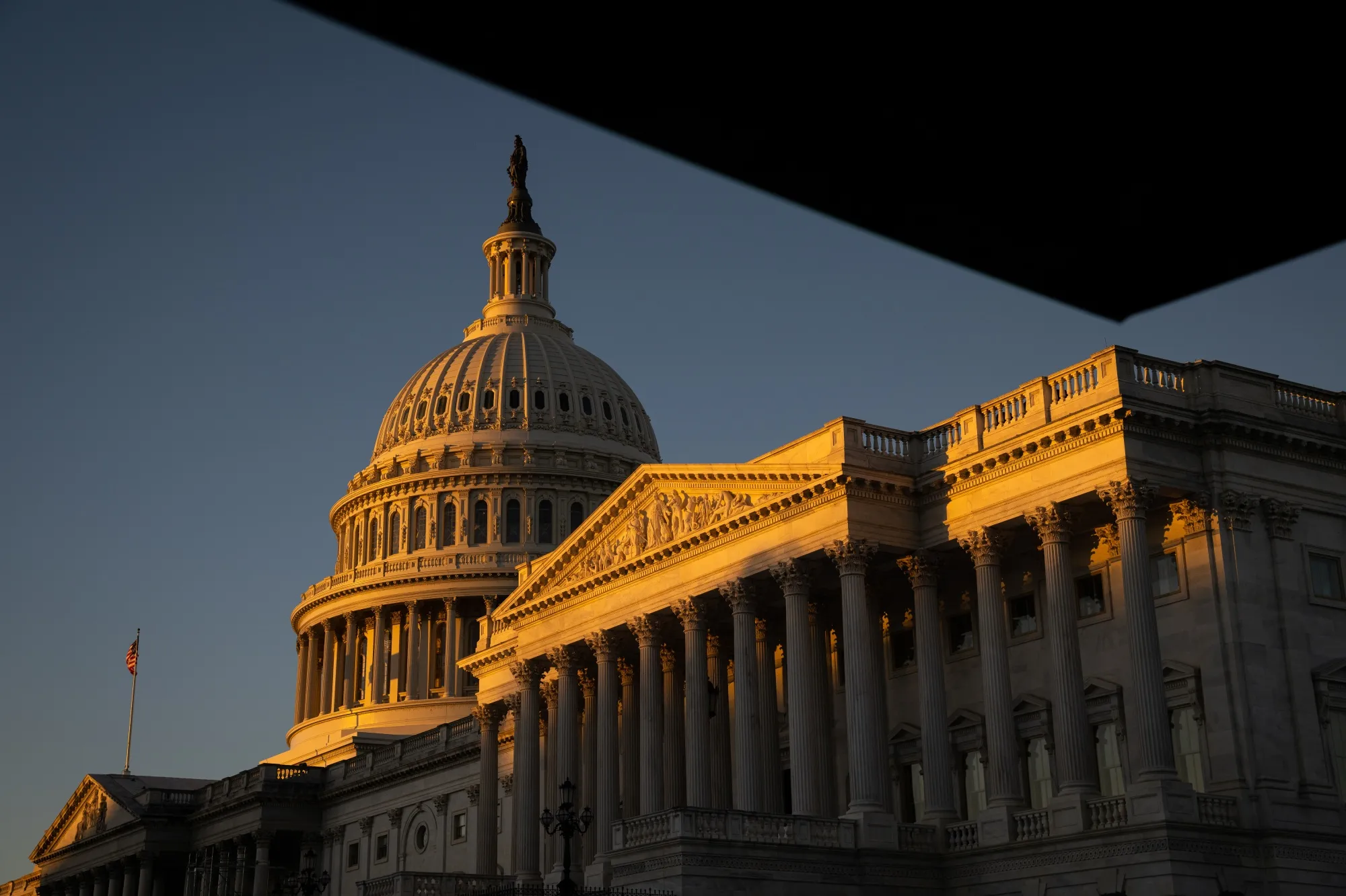 The US Capitol in Washington, DC.