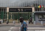 The African Development Bank in Abidjan, Ivory Coast.