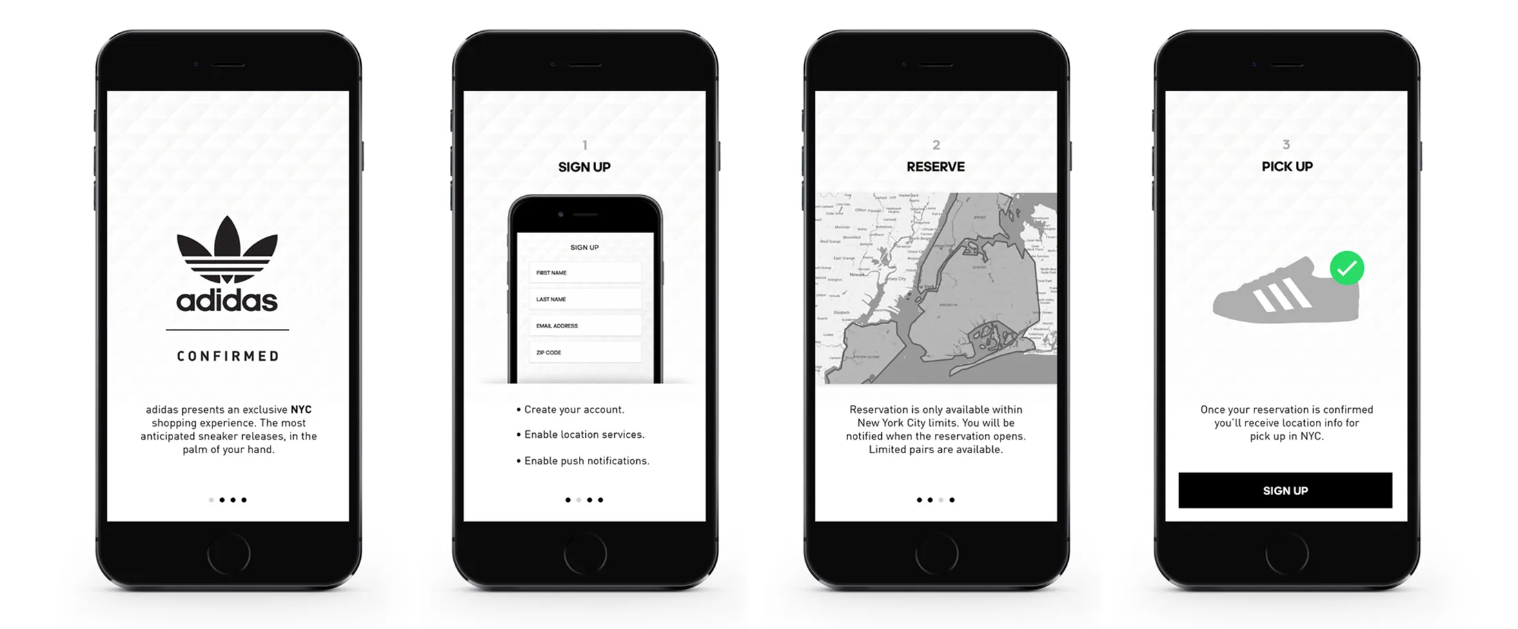 Adidas App Lets Sneakerheads Wait in Virtual Lines for Limited Editions -  Bloomberg