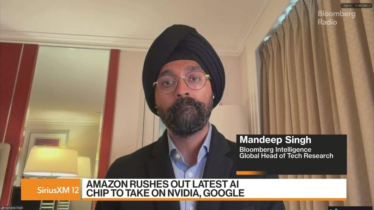 ⚫️ BLOOMBERG: Amazon accelera il lancio di chip per intelligenza artificiale per competere con Nvidia e Google