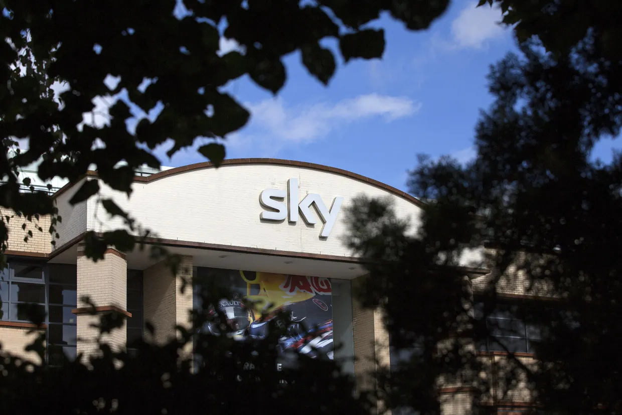 British Sky Broadcasting Group Plc Headquarters And Logos Ahead Of Results