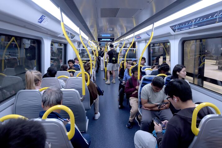 Morning Commuters as Victoria State Offers Free Transport on Rising Fuel Prices